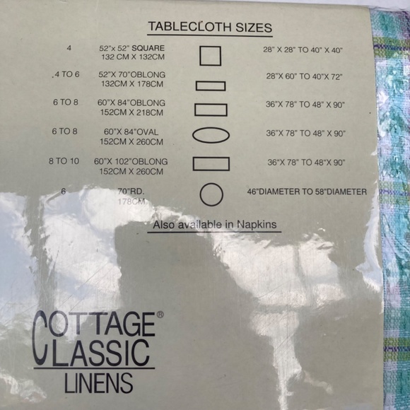 Easter Spring Tablecloth - Picture 3 of 3